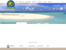 Tablet Screenshot of divepoint-maldives.com